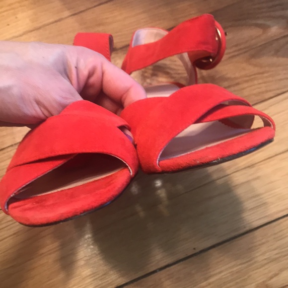 🍸Host Pick🥂J. Crew Red Sandals - Picture 8 of 13